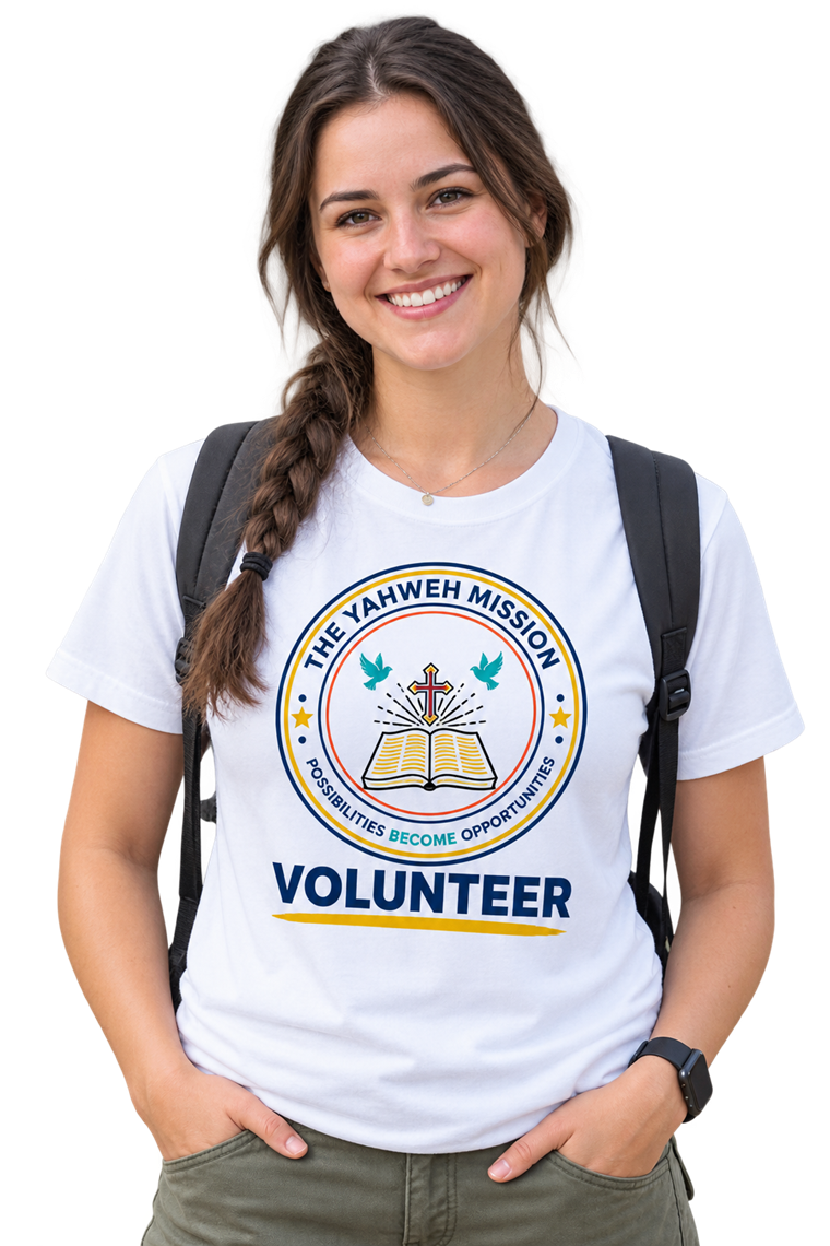 Clara, a volunteer with The Yahweh Mission