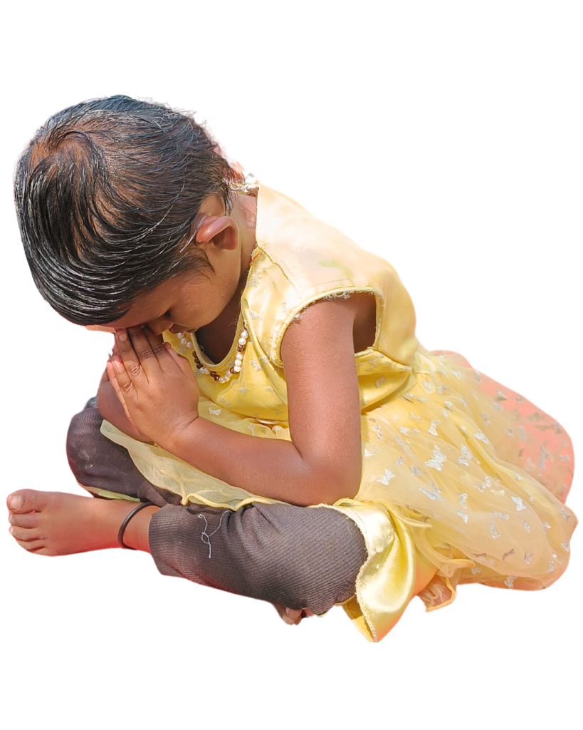 A child praying